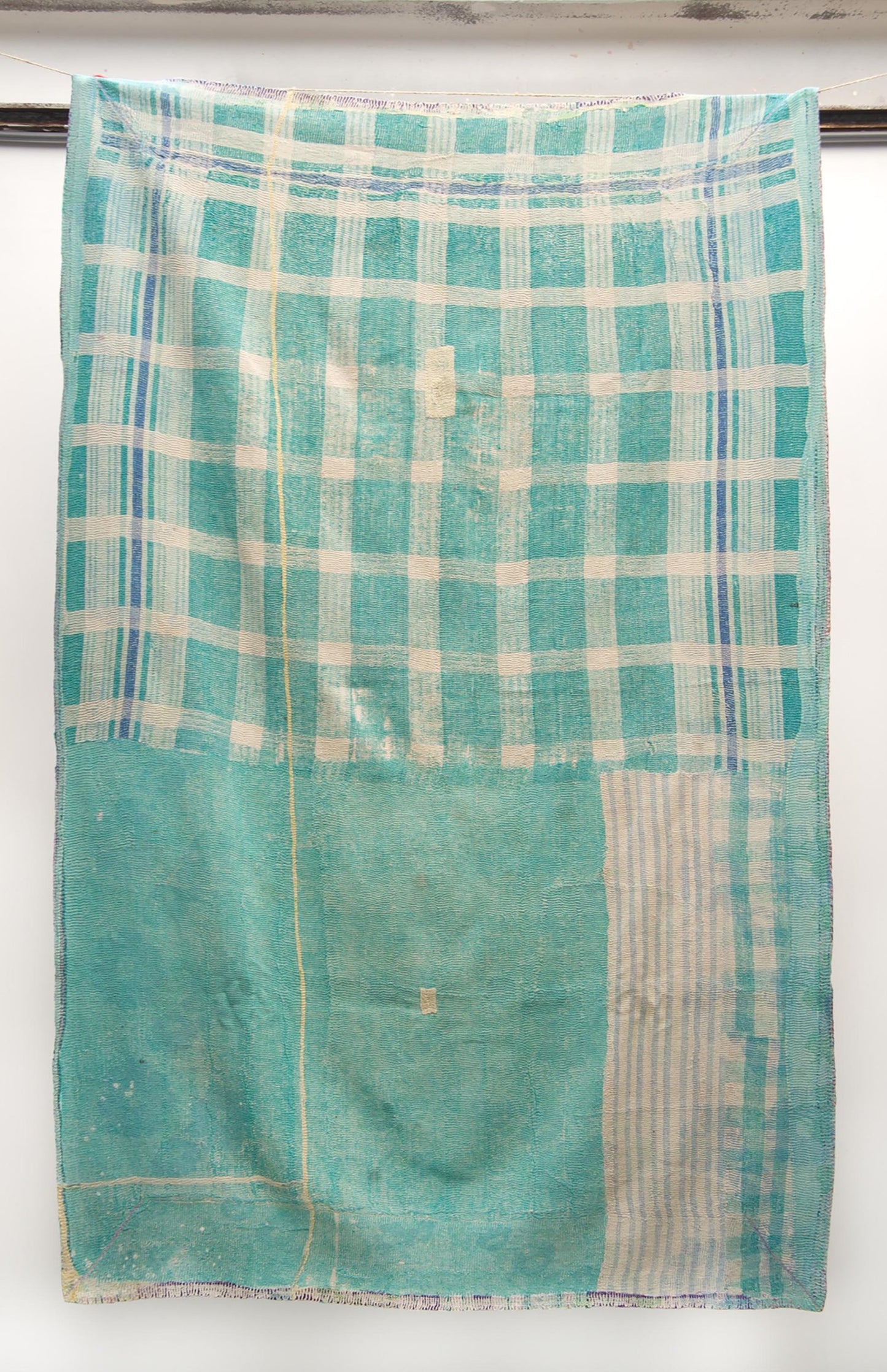 Vintage Kantha Stitch Blanket