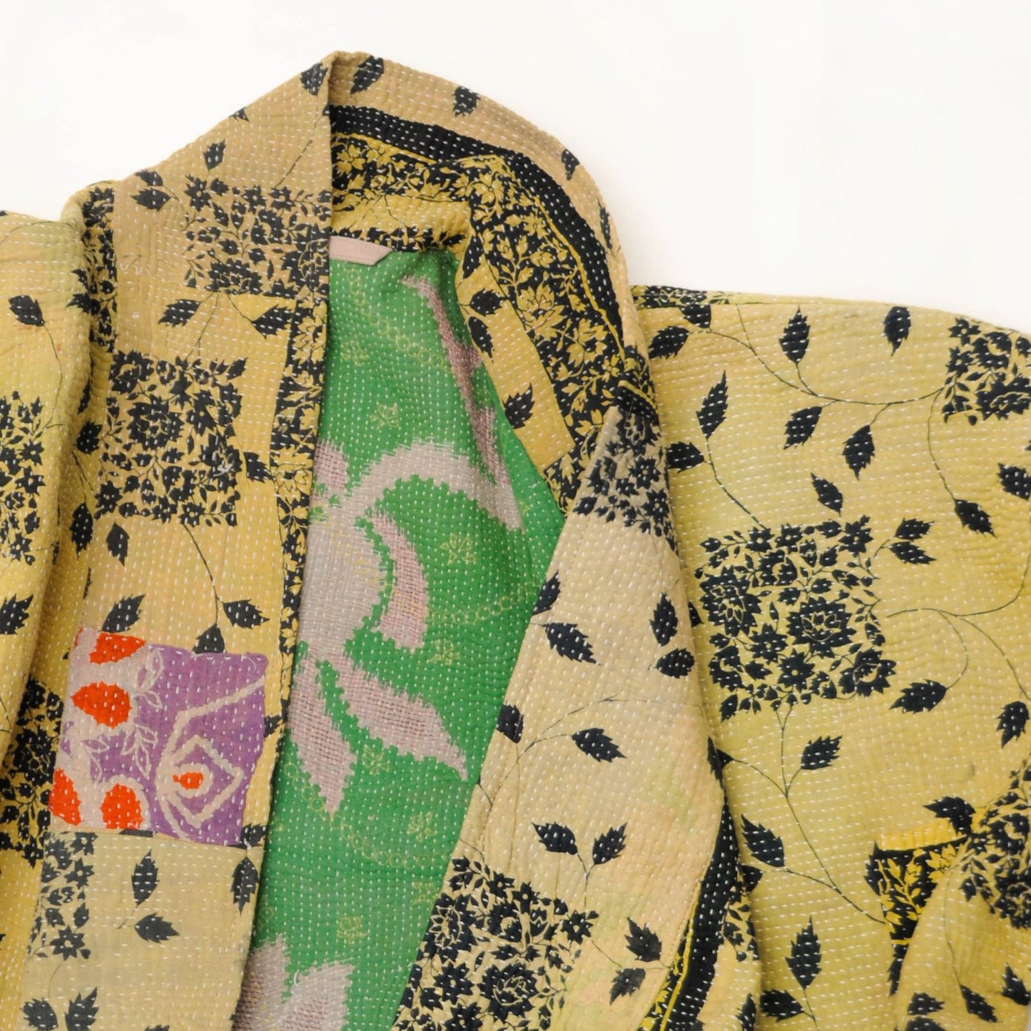 Kantha Stitch Kimono jacket