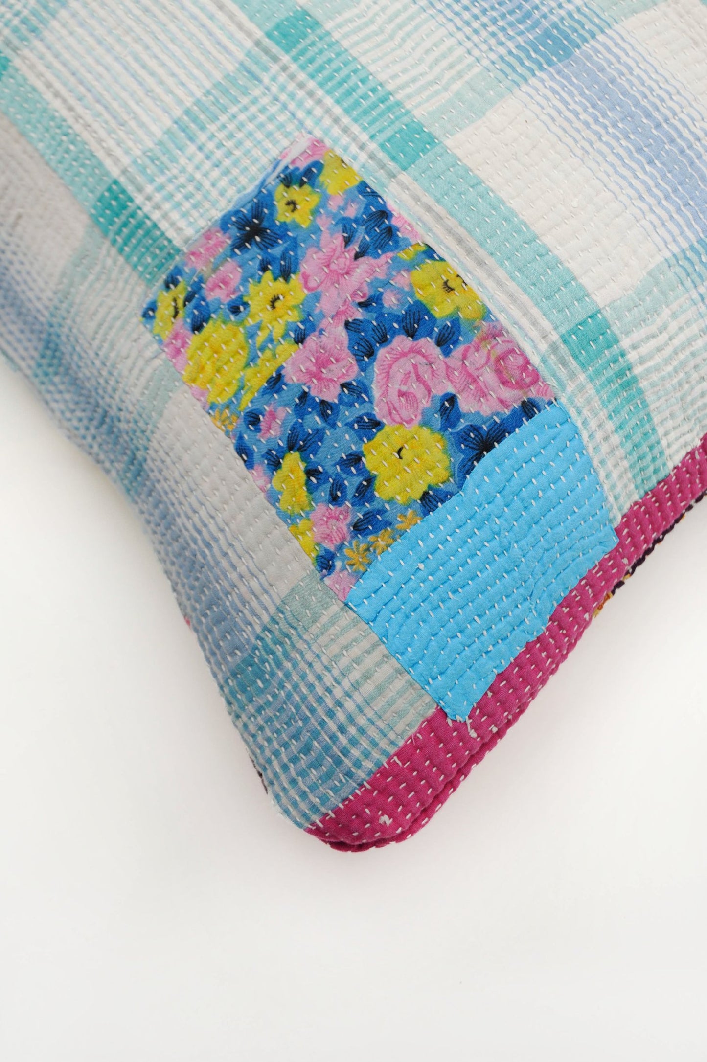 Kantha cushion cover 60x60