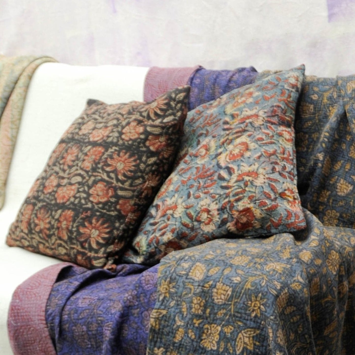 Kantha Cushion cover 50x50