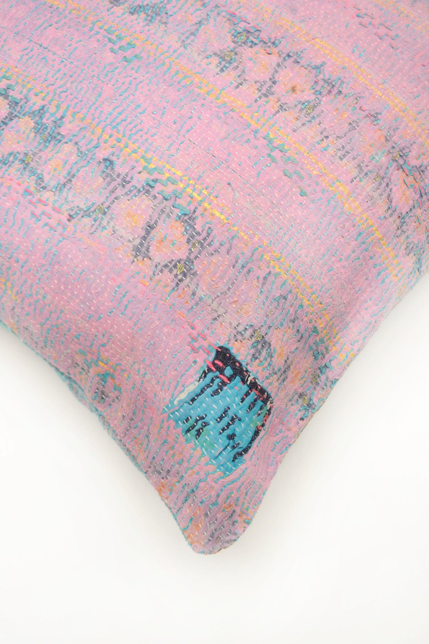 Kantha cushion cover 60x60