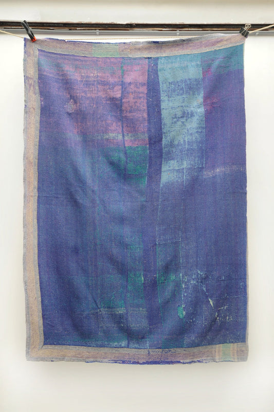 Vintage Kantha Stitch Blanket