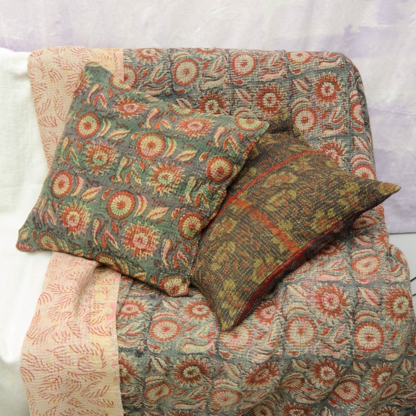 Kantha Cushion cover 50x50